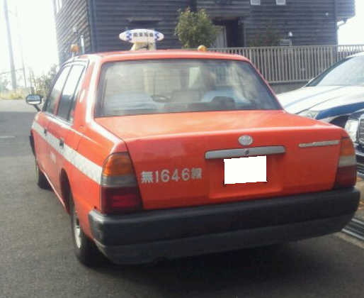 撮影用チェッカータクシー